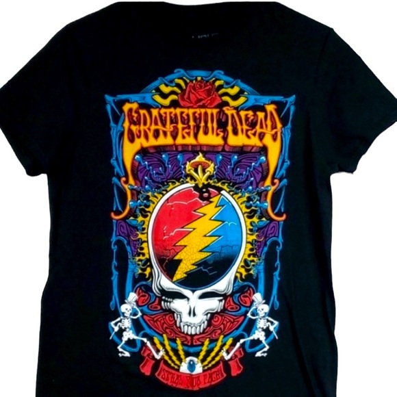 Grateful Dead Vintage Retro Skull Tee Men’s Sz Sm.UNISEX Would Fit Women… - Picture 2 of 6